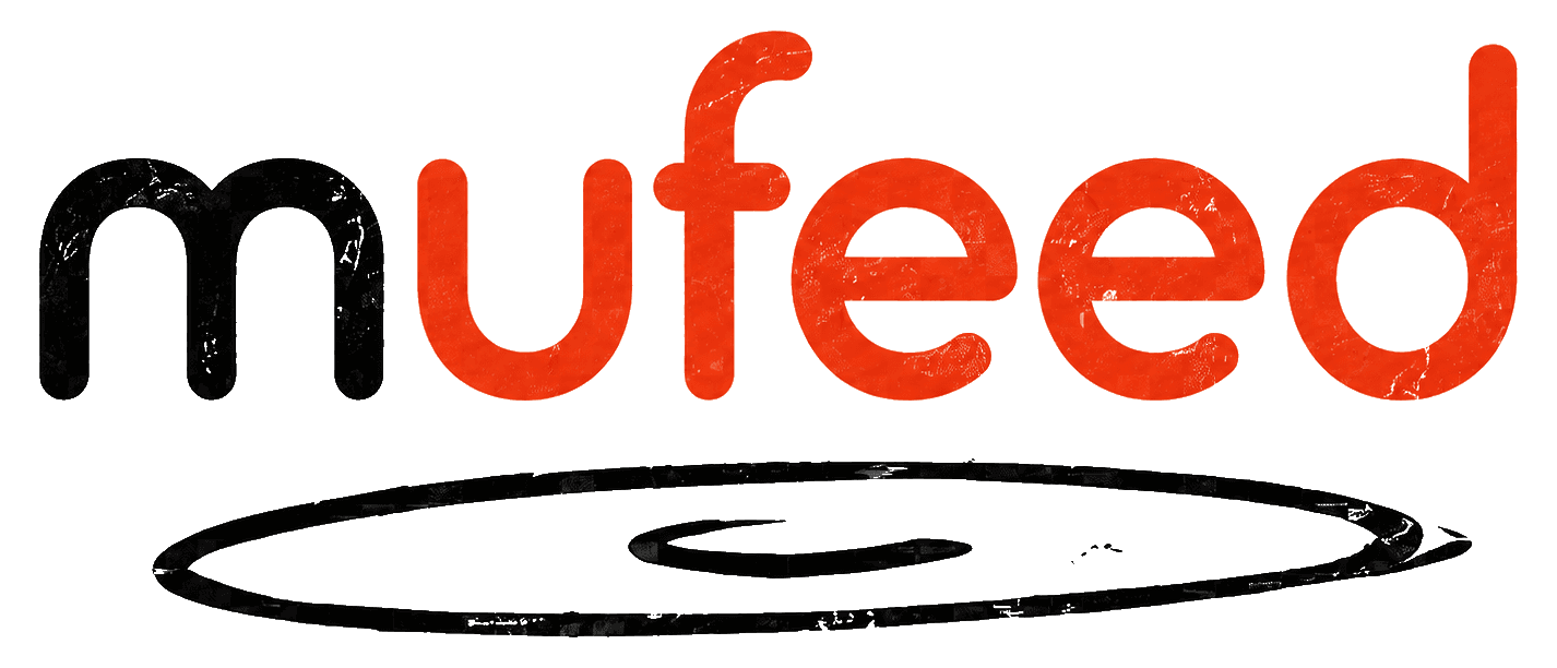 A distressed Mufeed wordmark representing ERP development